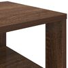 vidaXL Schoenenrek 61x32x105 cm bewerkt hout bruin eikenkleur