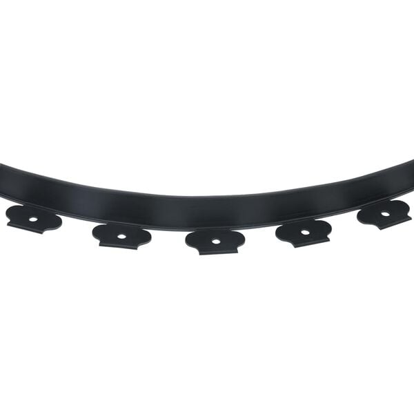 vidaXL Gazonrand flexibel met 30 pinnen 10 m 5 cm