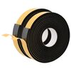 vidaXL Zelfklevende schuimtape 2 pcs Zwart 30mm x 5m CR Schuim