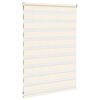 vidaXL Zebra rolgordijn 100x100 cm stofbreedte 95,9 cm marmerbeige