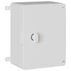 vidaXL Bedieningskast Grijs 25 x 13 x 24 cm ABS Kunststof