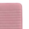 vidaXL Eetkamerstoelen 4 st fluweel roze