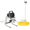 vidaXL Airless Verfspuit 10 m spuitslang 220V 2L/min 227 bar Zwart