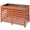 vidaXL Plantenbak 100x50x71 cm hout