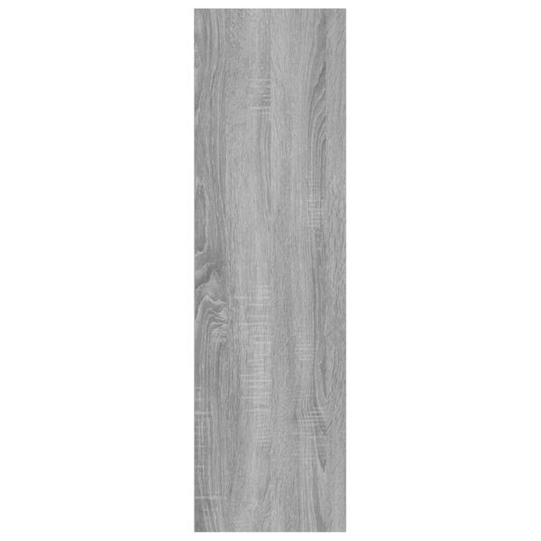 vidaXL Boekenkast/kamerscherm 100x30x103 cm grijs sonoma eikenkleurig