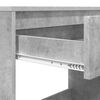 vidaXL Bureau met lade Beton Grijs 100 x 50 x 78 cm Bewerkt hout
