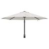 vidaXL Tuinparasol Beige en zwart 248 x 248 x 148 cm