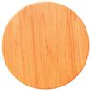 vidaXL Tafelblad rond &Oslash;30x2,5 cm massief grenenhout wasbruin