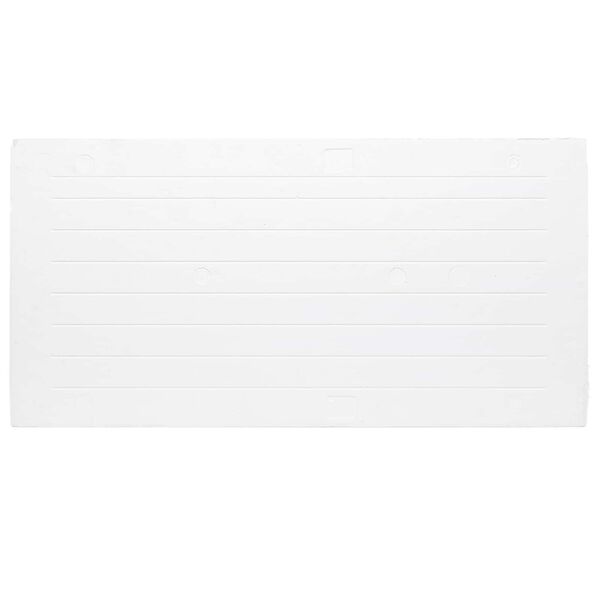 vidaXL Wandpanelen 10 pcs Lichtgrijs en zwart 100 x 50 cm EPS-schuim