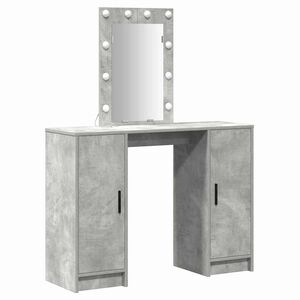 vidaXL Plafondtafel Lichtgrijs 102 x 33 x 135 cm Bewerkt hout