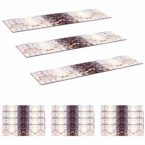 vidaXL Trapmatten 15 st 76 x 20 cm Honingraatpatroon Polyester