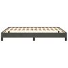 vidaXL Bedframe zonder matras 140x200 cm fluweel donkergrijs