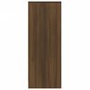 vidaXL Schoenenkast 60x35x92 cm bewerkt hout bruin eikenkleur