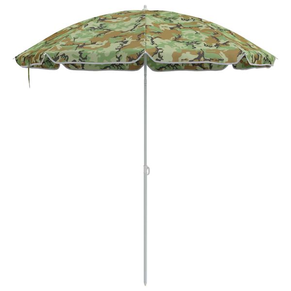 vidaXL Parasol Camouflage 161 x 161 x 193 cm Polyester