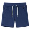 Kindershorts met trekkoord 128 donkerblauw