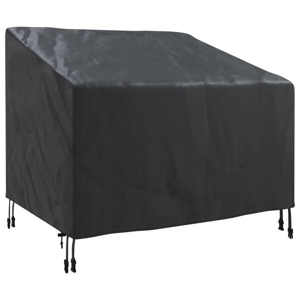 vidaXL Tuinstoelhoes Zwart 96 x 79 x 74 cm 600D oxford stof