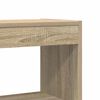 vidaXL Boekenkast Sonoma Eiken 100 x 30 x 198 cm Bewerkt hout