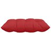 vidaXL Zitkussens 2 pcs Rood 40 x 40 x 6 cm Stof