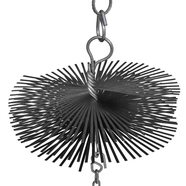 Schoorsteenveegborstel rond &Oslash; 25 cm