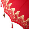 vidaXL Balinese parasol met basis Rood 185 x 185 x 260 cm