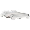 vidaXL Bedframe Wit 160 x 200 cm Massief grenenhout