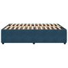 vidaXL Bedframe fluweel blauw 140x200 cm