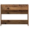 vidaXL Schoenenkast 2 pcs Oud hout 80 x 18 x 60 cm Bewerkt hout
