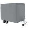 vidaXL Paardentrailerhoes 334x148x230 cm vliesvlies grijs