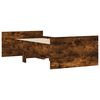 vidaXL Bedframe met lades gerookt eikenkleurig 90x190 cm