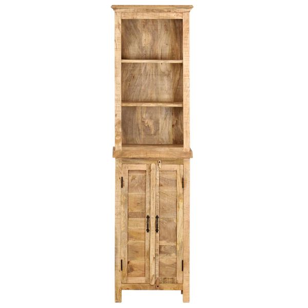 vidaXL Boekenkast 50x30x180 cm massief mangohout