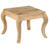 vidaXL Bijzettafel 45x45x40 cm massief mangohout