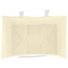 vidaXL Papieren zakken 250 st met hengsels 32x22x28 cm geel