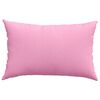 vidaXL Sofa Kussens 2 pcs Roze 60 x 40 cm Stof