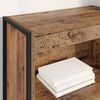 vidaXL Boekenkast Oud Hout 80 x 30 x 155 cm Bewerkt hout