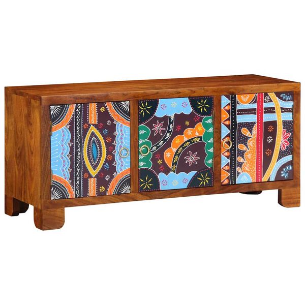 vidaXL Schoenenbank Honingbruin 100 x 35 x 45 cm Massief acaciahout