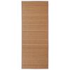 vidaXL Tapijt rechthoekig 80x300 cm bamboe bruin
