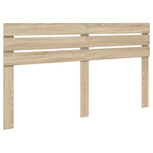vidaXL Hoofdbord Sonoma Eiken 200 cm Bewerkt hout