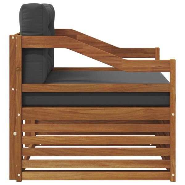 vidaXL Buiten bankenset Massief Acaciahout Naturel