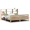 vidaXL Bedframe zonder matras massief grenenhout 200x200 cm