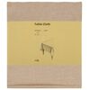 vidaXL Tafelkleed 5 st Rechthoekig Beige 140 x 220 cm