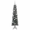 vidaXL Kunstkerstboom met 300 LED Groen 180 cm PVC en Plastic en Staal