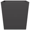 vidaXL Plantenbak 50x50x50 cm staal zwart