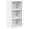 vidaXL Hangkast Wit 40 x 29,5 x 80 cm Bewerkt hout