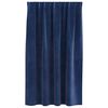 vidaXL Verduisterende gordijnen 2 pcs Donkerblauw 140 x 140 cm Fluweel