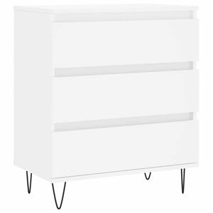 vidaXL Dressoir 60x35x70 cm bewerkt hout wit