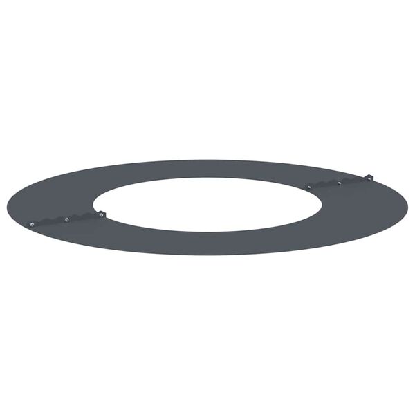 vidaXL geschikt voor platte boomringen 5 pcs Antraciet &Oslash;40 / 70 cm Staal