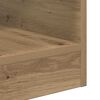vidaXL Bijzettafel 2 pcs Artisan Eiken 40,5 x 40 x 45 cm Bewerkt hout