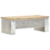 vidaXL Salontafel luchtvaartstijl 100x50x36 cm massief mangohout