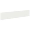 vidaXL Gazonrand 10 st 100 x 22 cm Staal Wit