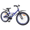 vidaXL Kinderfiets 18 Inch voor 5-7 jaar Donkerblauw